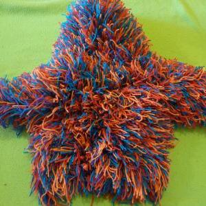 Hand Knitted Funky Baby/toddler Hoody..