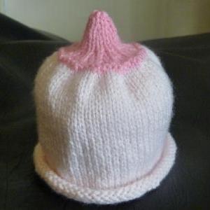 Baby Boobie Breast Feeding Hat
