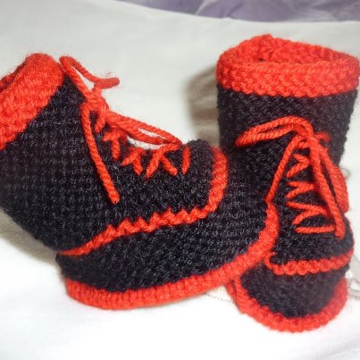 Baby Booties Rock Boot Style